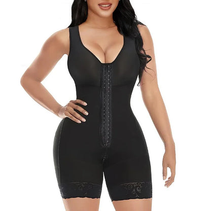Shapewear for Women Tummy Control Full Shapewear Butt Lifter with Zipper Crotch